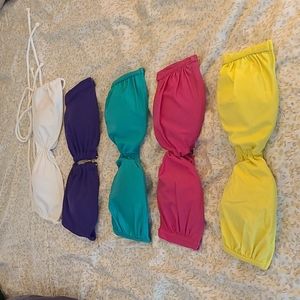 Victoria's Secret Bandeau Bikini Tops